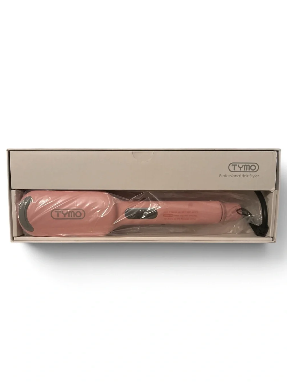TYMO ROVY Compact Wave Curling Iron Pink Hair Waver Ceramic Styling Tool
